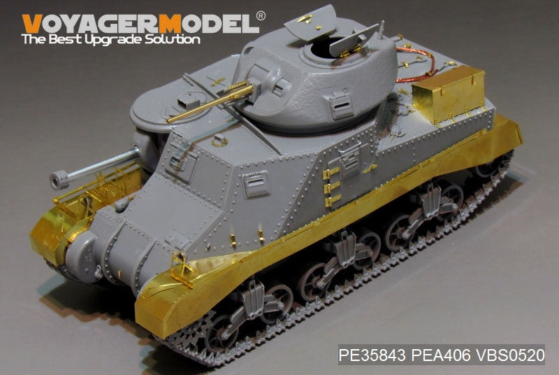 Maquette Voyager PE35843 Char moyen britannique Grant de la Seconde Guerre mondiale (modèle de base) pour TAKOM 2086 au 1/35 – Bild 10