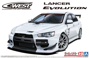 Aoshima 05897 Mitsubishi Lancer Evo &amp;#39;07 1/24