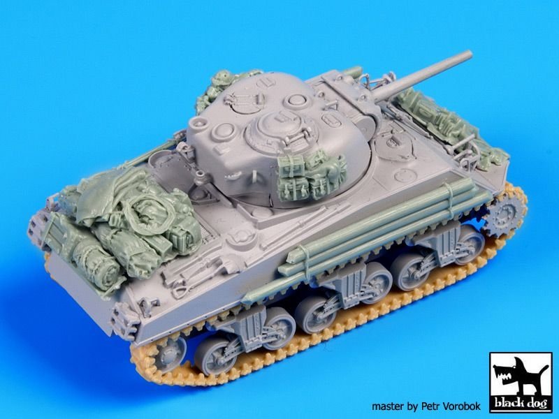 Ensemble d&amp;#39;accessoires Black Dog T72048 pour Sherman (Dragon 1/72) – image 6