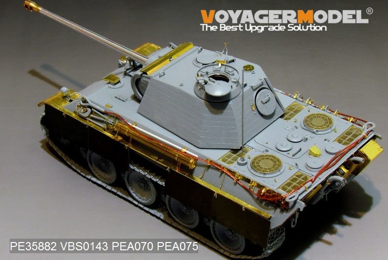 Maquette Voyager PE35882WWII Panther G allemand, version initiale, pour DRAGON 1/35 – Bild 6
