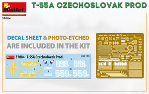 Miniart 37084 T-55A PRODUCTION TCHÉCOSLOVAQUE 1/35  – image 3