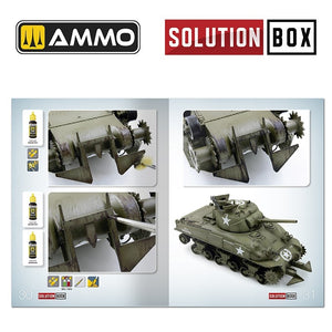 Ammo of Mig 6528 SOLUTION BOOK 22 - Comment peindre les véhicules américains de la Seconde Guerre mondiale sur le théâtre d&amp;#39;opérations européen (Livre multilingue) – Bild 7