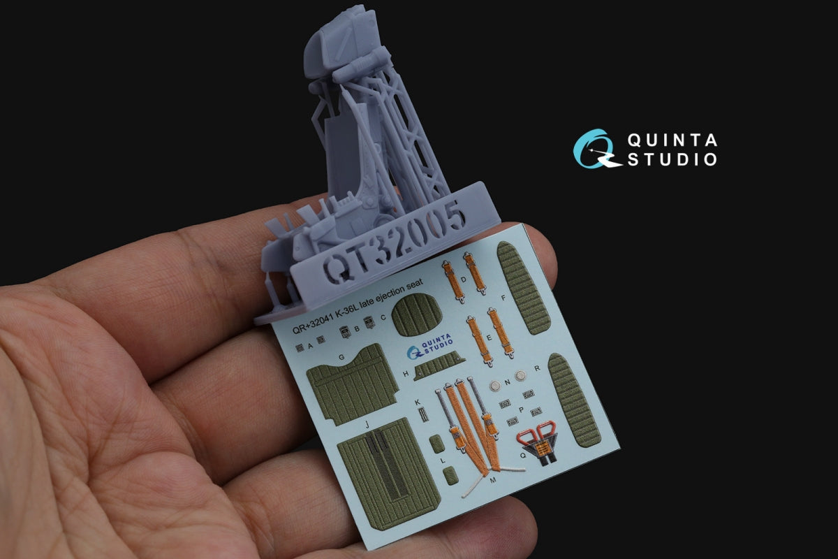 Quinta Studio QR+32041 Siège éjectable K-36L (version tardive) (pour avions Su-25/Su-25SM depuis 2008) (Tous les kits) 1/32 – image 2