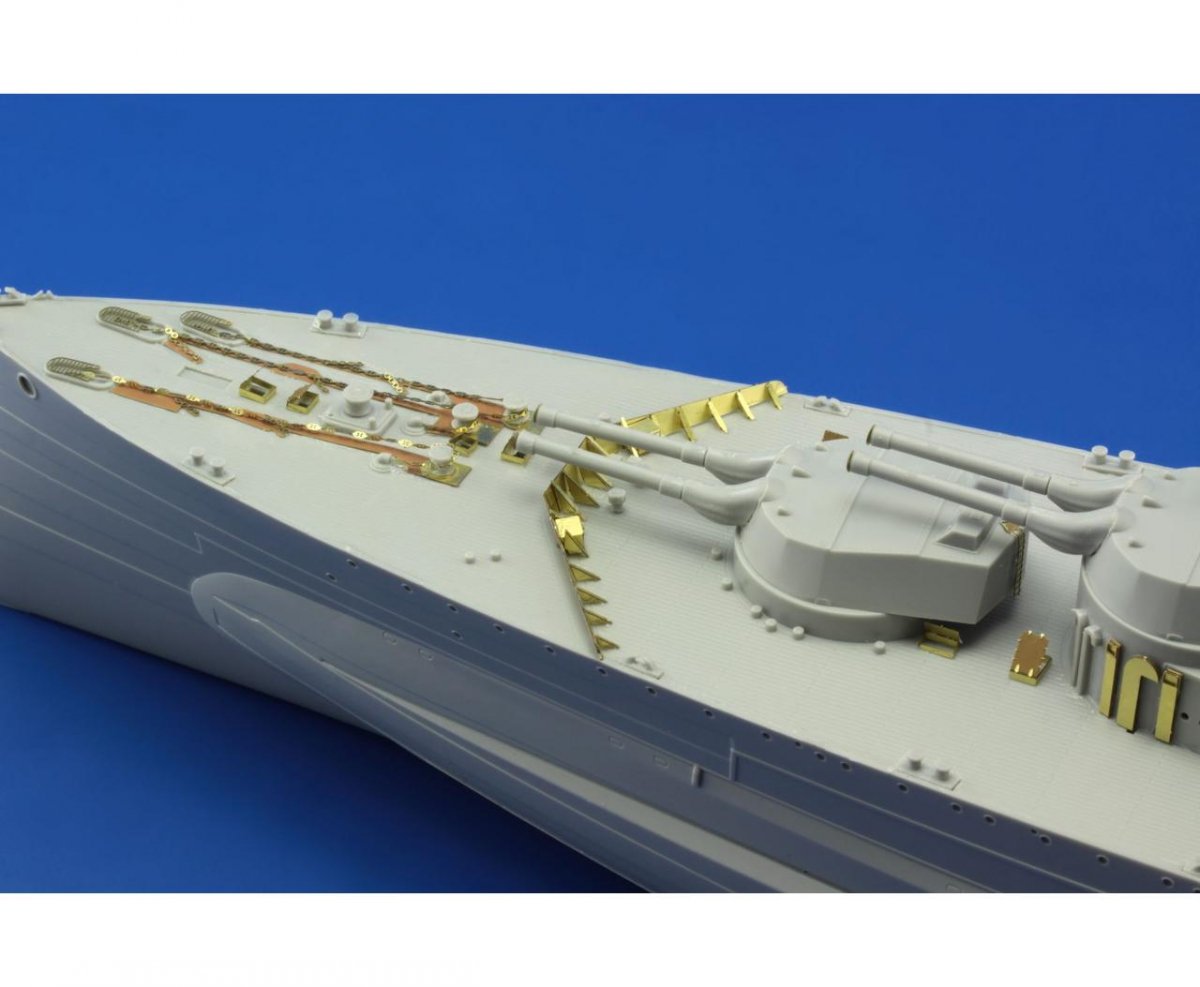 Eduard 53149 HMS Queen Elizabeth 1943 pt 5 - deck &amp;amp; main batteries TRUMPETER 1/350 – zdjęcie 3