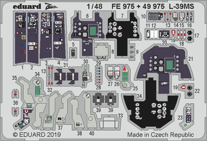 Eduard BIG49226 L-39MS TRUMPETER 1/48 – immagine 3