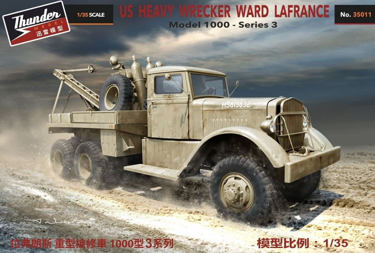 Dépanneuse lourde Thunder Model 35011 Ward Lafrance Model 1000 Series 3 1/35