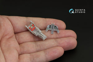 Intérieur imprimé en 3D et coloré sur papier décalcomanie Quinta Studio QD48257 F-20 Tigershark (Freedom Model) 1/48 – image 9