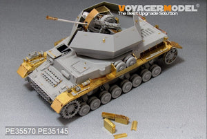 Voyager modèle PE35570 WWII allemand FlakPanzer IV Ostwind pour DROGON 6550 1/35 – image 2