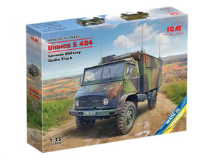 ICM 35137 Unimog S 404 Camion radio militaire allemand 1/35 – immagine 2