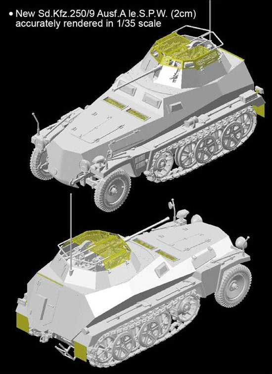 Dragon 6882 Sd.Kfz.250/9 Ausf.A le.SPW (2cm) (1/35) – Bild 11