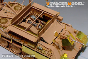 Modèle Voyager PE35970 Bergepanther Ausf.A allemand de la Seconde Guerre mondiale (type tardif, porte-outils Panther G) Base pour MENG SS-015 1/35 – image 13