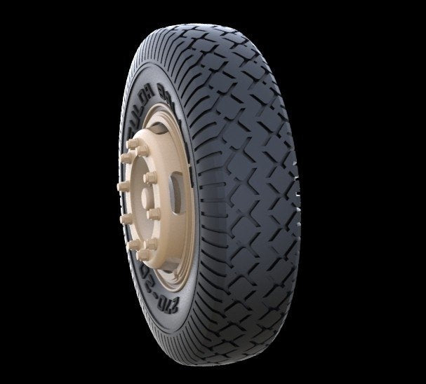 Roues de route Panzer Art RE35-244 pour Mercedes 4500 (premier modèle) 1/35