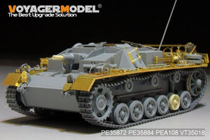 Ailes Voyager Model PE35884 pour StuG.III Ausf.AD allemand de la Seconde Guerre mondiale, compatibles avec le modèle DRAGON 1/35 – Bild 4
