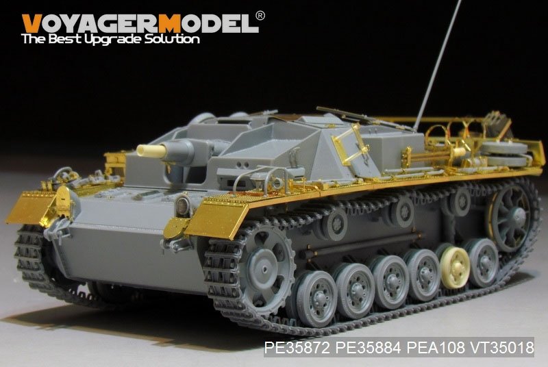 Ailes Voyager Model PE35884 pour StuG.III Ausf.AD allemand de la Seconde Guerre mondiale, compatibles avec le modèle DRAGON 1/35 – Bild 4