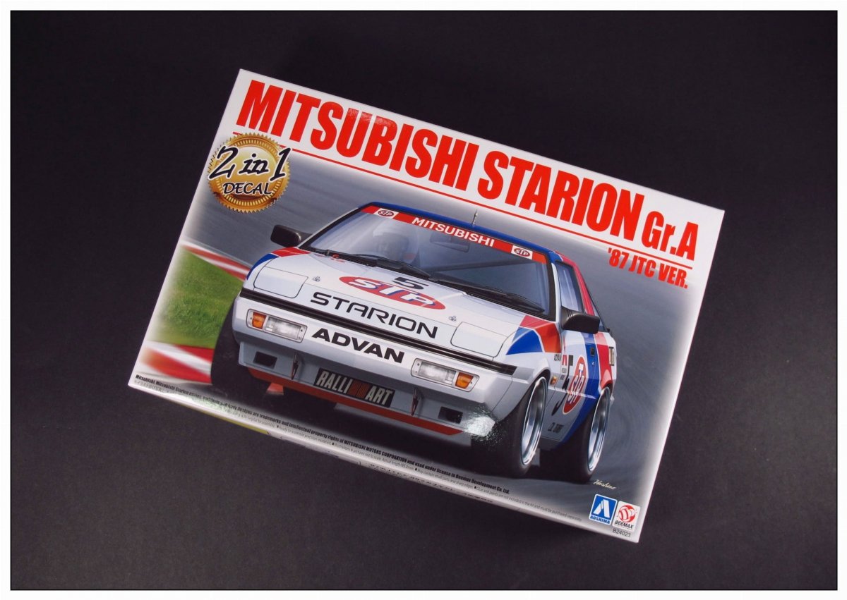 Beemax 24023 Mitsubishi Starion Rally Gr.A '87 JTC Ver. 1/24 