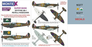 Montex K32222 Spitfire MK I 1/32