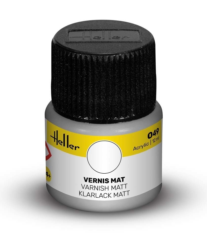 Vernis Heller 9049 049 - Mat 12 ml 