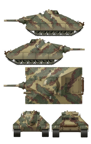 Das Werk DW35019 Schwerer kleiner Panzerkampfwagen Projet de char lourd allemand 1944 (2 en 1) 1/35 – image 6