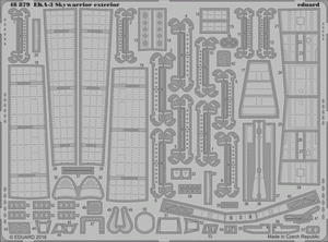 Eduard 48879 EKA-3 Skywarrior extérieur 1/48 TRUMPETER