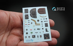 Intérieur du Spitfire Mk.V imprimé en 3D et coloré par Quinta Studio QD32030 sur papier décalcomanie (pour kit Hobbyboss) 1/32 – image 3