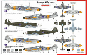 Maquette AZ7517 Messerschmitt Bf 109G-6 (version tardive) au-dessus de la Finlande, échelle 1/72 – image 2