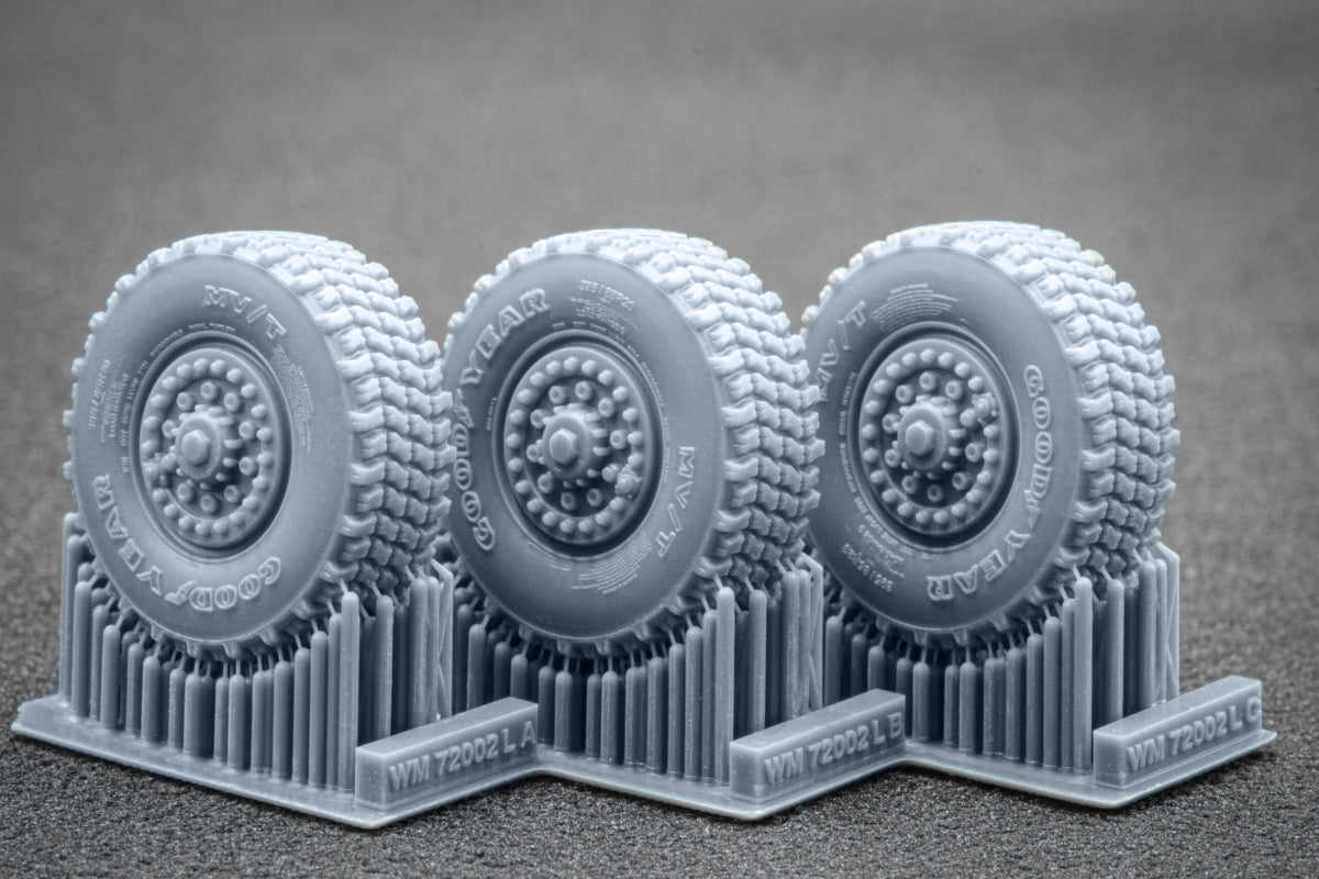 ScaleX WM 72002 Himars Ordinary wheel set (for Foreart, Meng) 1/72