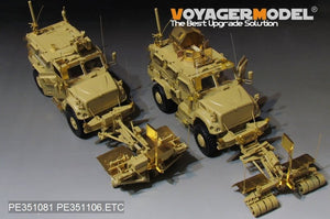 Voyager Model PE351106 Modern US M1235 MAXXPRO Dash DXM w/Spark II Mine Roller Upgrade Set (For PANDA HOBBY PH35044) 1/35 – zdjęcie 2