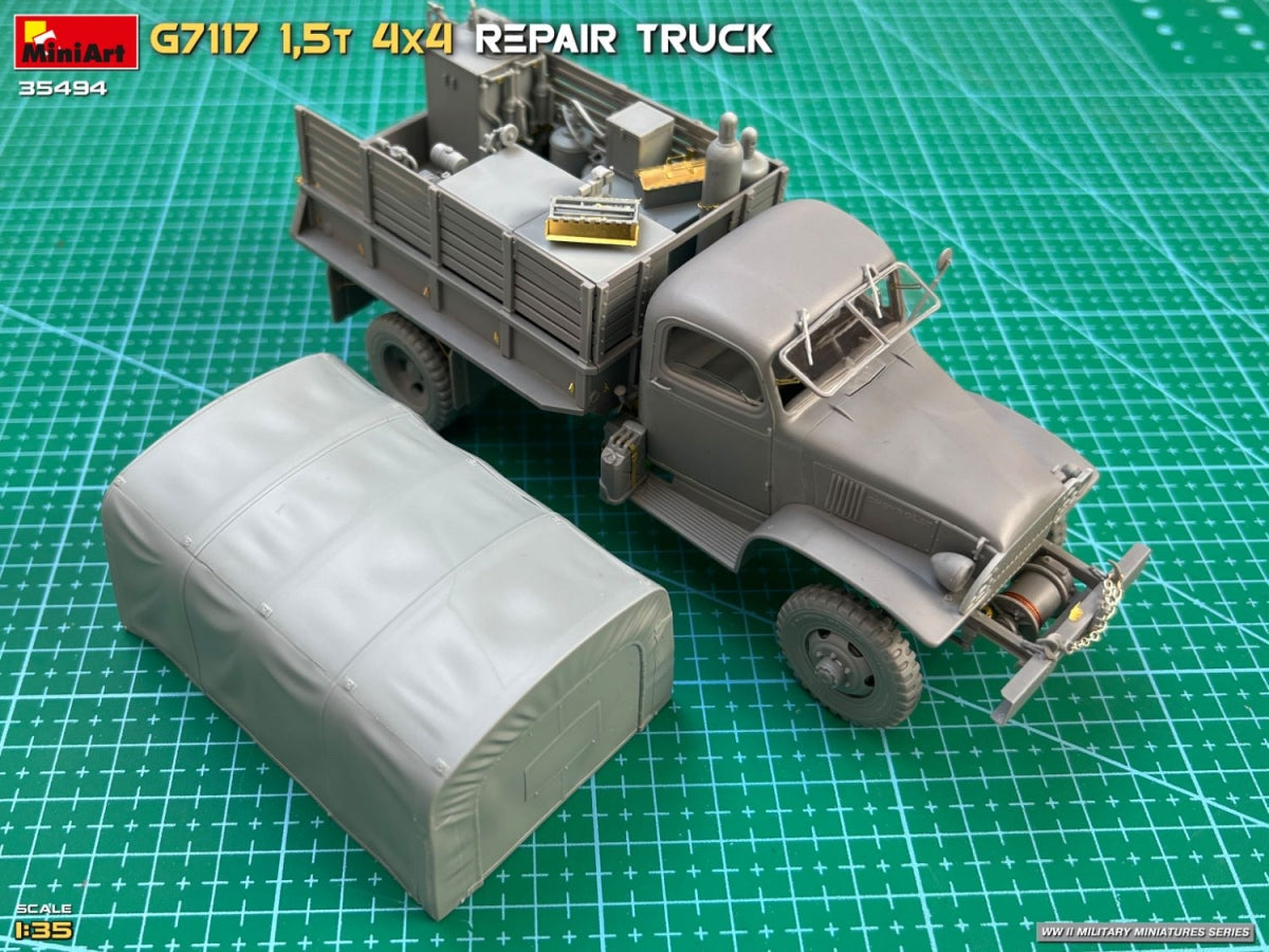 MiniArt 35494 G7117 Camion de réparation 4x4 1,5T 1/35 – imagen 2