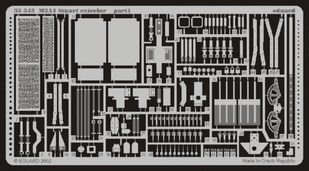 Eduard 35543 M-3A1 Stuart extérieur 1/35 Academy – immagine 2