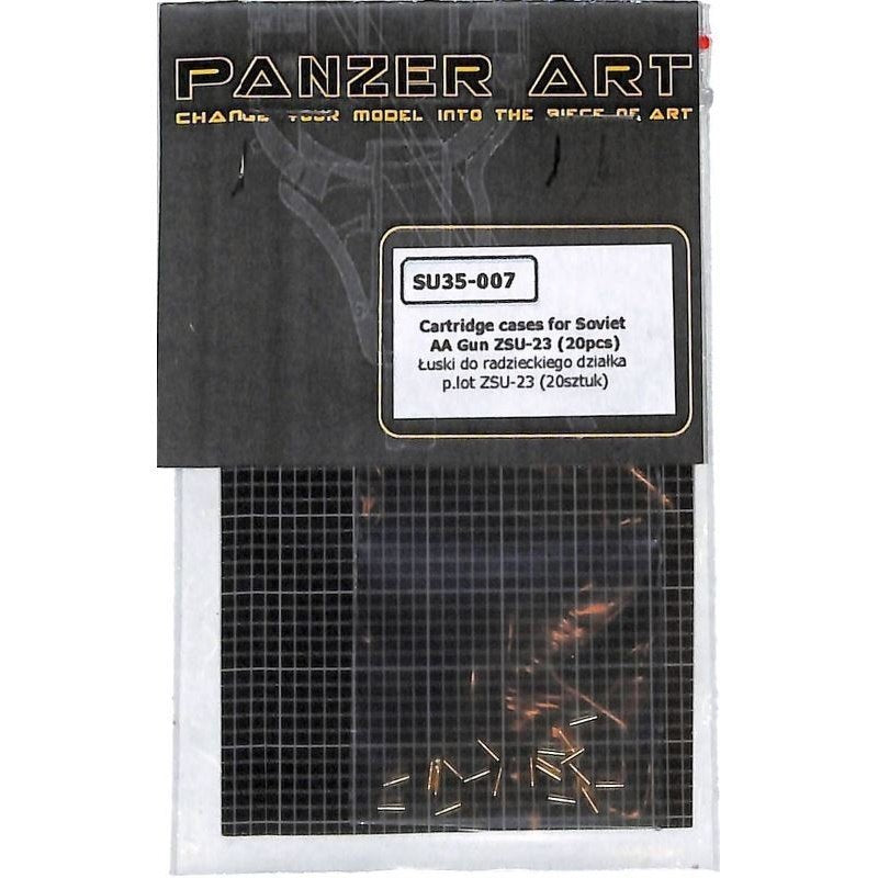 Étuis de cartouches Panzer Art SU35-007 pour ZSU-23 au 1/35