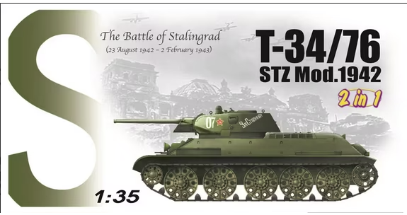 Dragon 6453 T-34/76 STZ Mod.1942 1/35 