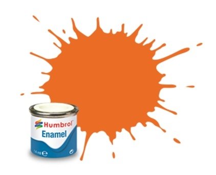 Humbrol 46 Orange Mat 