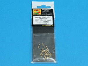 Aber 35D33 Jeu de 20 isolateurs moyens (1/35) – immagine 3