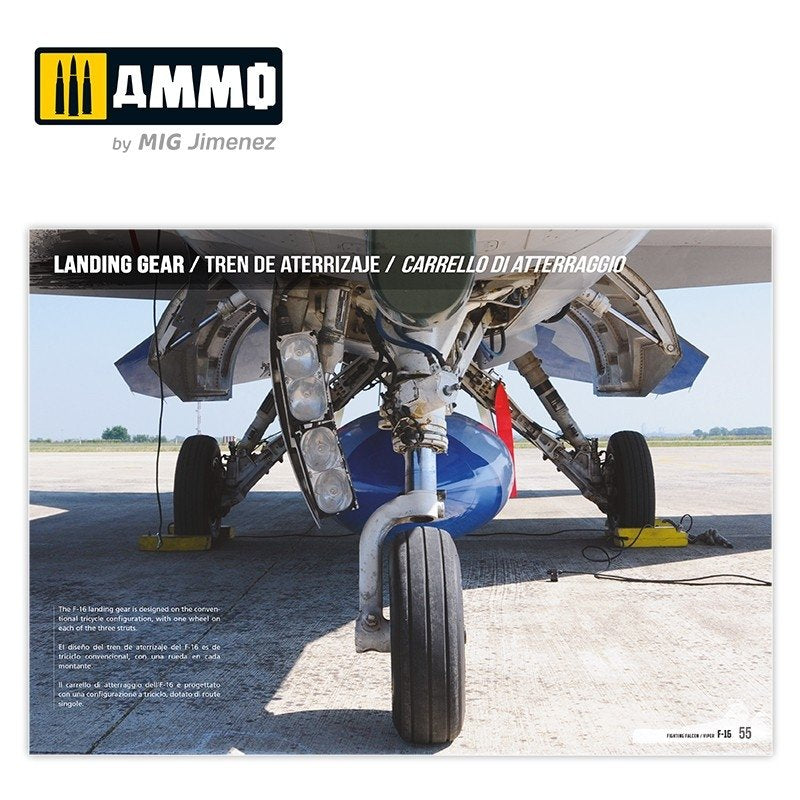 Munitions du Mig Jimenez 6029 F-16 Fighting Falcon / VIPER. Guide des modélisateurs visuels multilingue (anglais, spa, ita) – immagine 10