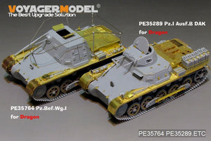 Maquette Voyager PE35764 Char de commandement allemand Pz.Bef.Wg.I (Sd.Kfz. 265) de la Seconde Guerre mondiale, de base, pour DRAGON 6218/6597, échelle 1/35 – image 7