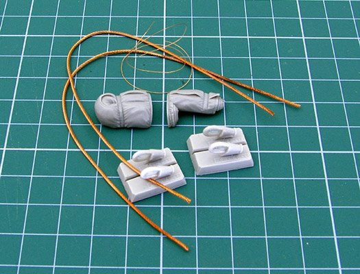 Câbles de remorquage Eureka XXL ER-3556 pour T-54 (1/35) – immagine 3