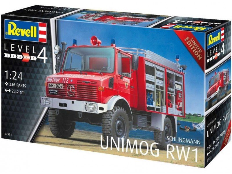 Revell 07531 Schlingmann Unimog RW1 1/24