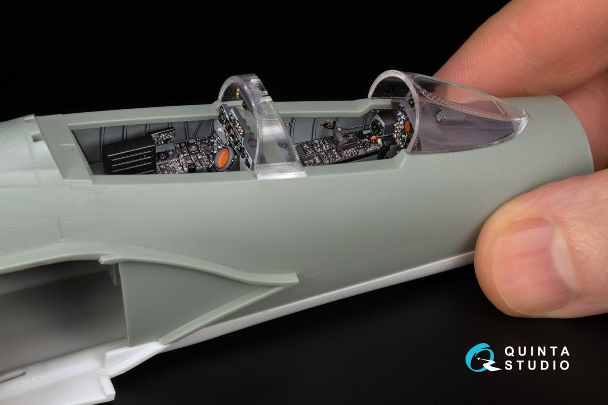 Quinta Studio QD+48490 F-4S Phantom II Intérieur imprimé en 3D et coloré sur papier décalcomanie (Academy) (avec pièces en résine imprimées en 3D) 1/48 – image 17