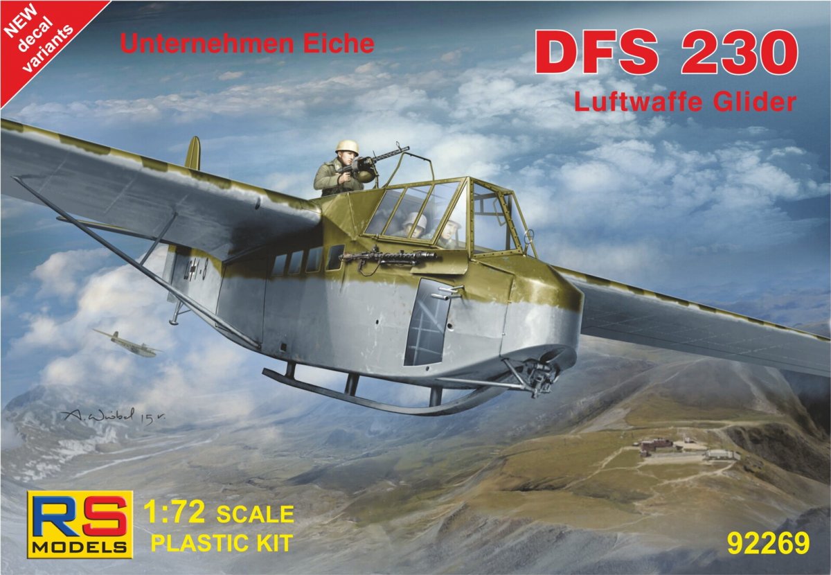 RS Models 92269 DFS-230 Véhicules miniatures 1/72