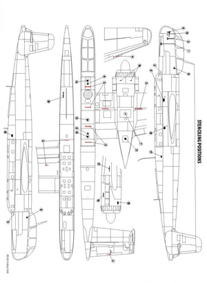 Hobby 2000 72068 Heinkel He 219 A-2 (DRAGON + CARTOGRAPHE + MASQUES) 1/72 – immagine 3