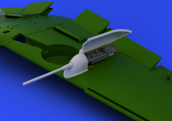 Eduard 648246 Nacelles de canons Bf 109 1/48 EDUARD – immagine 2