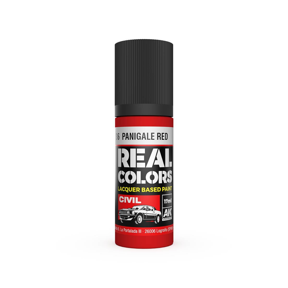 AK Interactive RC836 Panigale Rouge 17 ml – imagen 2
