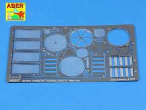 Maillage Aber 25003 pour char allemand Panther G (version tardive) (ACA) (1/25)