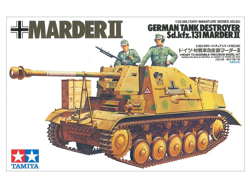 Tamiya 35060 Sd.kfz. 131 Marder II Chasseur de chars allemand 1/35 – Bild 2