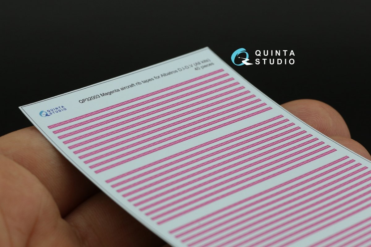 Quinta Studio QP32003 Rubans côtelés magenta Albatros DI-DV (Tous les kits) 1/32 – image 10