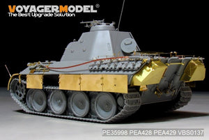 Maquette Voyager PE35998 FlaKPanzer V allemand de la Seconde Guerre mondiale, canon antiaérien FlaKvierling 20 mm MG 151/20, version de base pour TAKOM 2105 au 1/35 – image 7