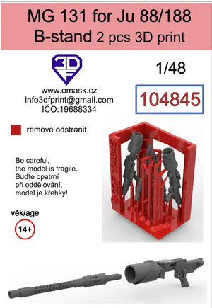 Omask 104845 MG 131 pour Ju 88/188 B-Stand 1/48 – immagine 2
