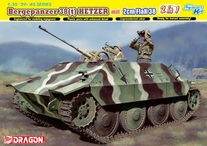 Dragon 6399 Bergepanzer 38(t) HETZER avec 2cm FlaK 38 1/35