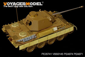 Maquette Voyager PE35741 Panther D allemand de base de la Seconde Guerre mondiale pour ICM 35361 1/35 – imagen 18