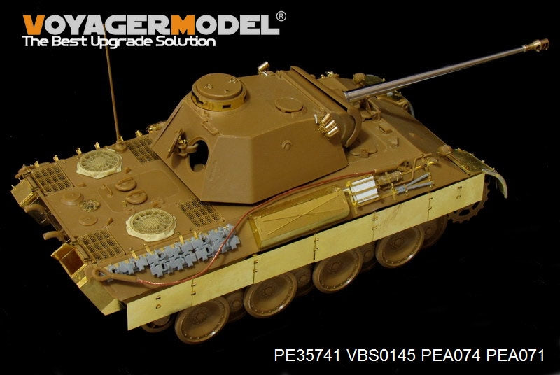 Maquette Voyager PE35741 Panther D allemand de base de la Seconde Guerre mondiale pour ICM 35361 1/35 – imagen 18